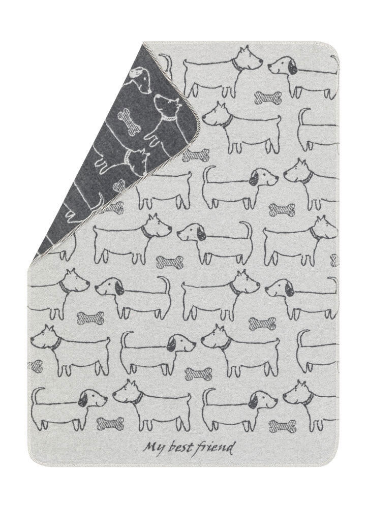 HAUSTIERMATTE - Hellgrau, Basics, Textil (70/90cm) - David Fussenegger