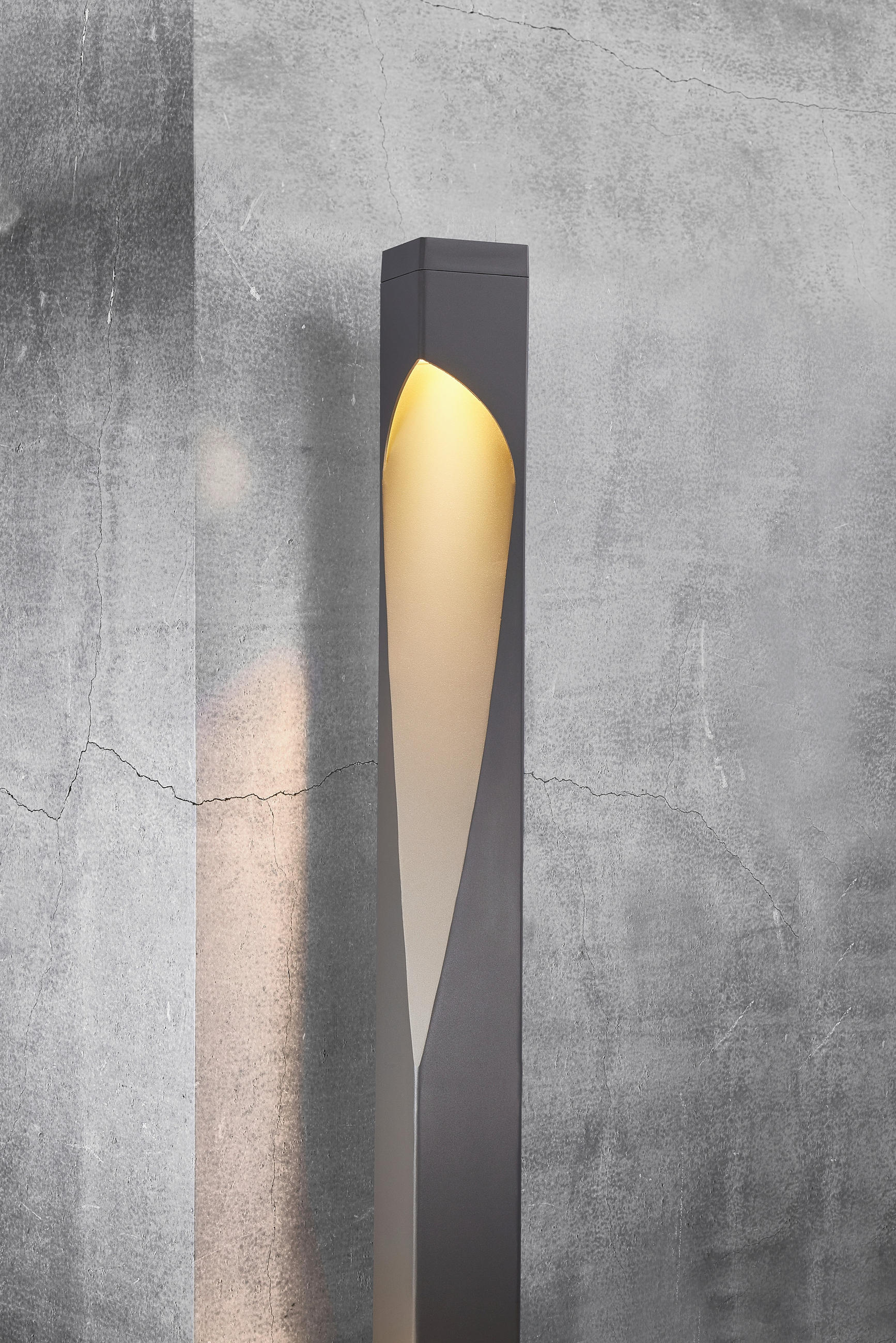 AUßENSTEHLEUCHTE 15/100 cm   - Anthrazit, Design, Metall (15/100cm) - Nordlux