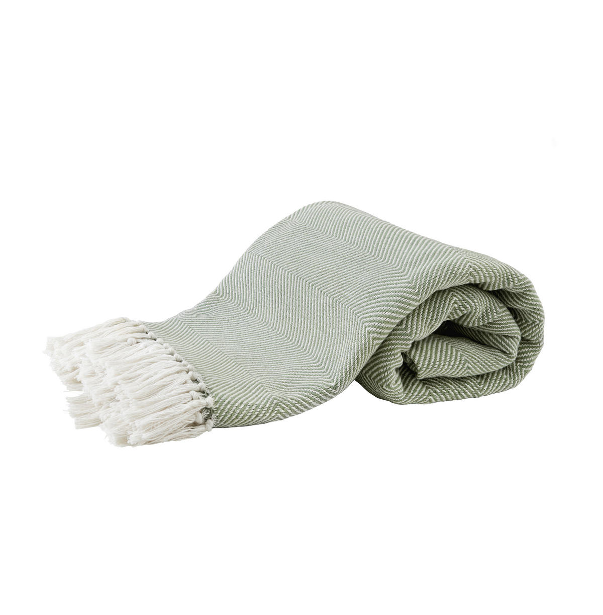 TAGESDECKE 220/250 cm  - Olivgrün, Basics, Textil (220/250cm)