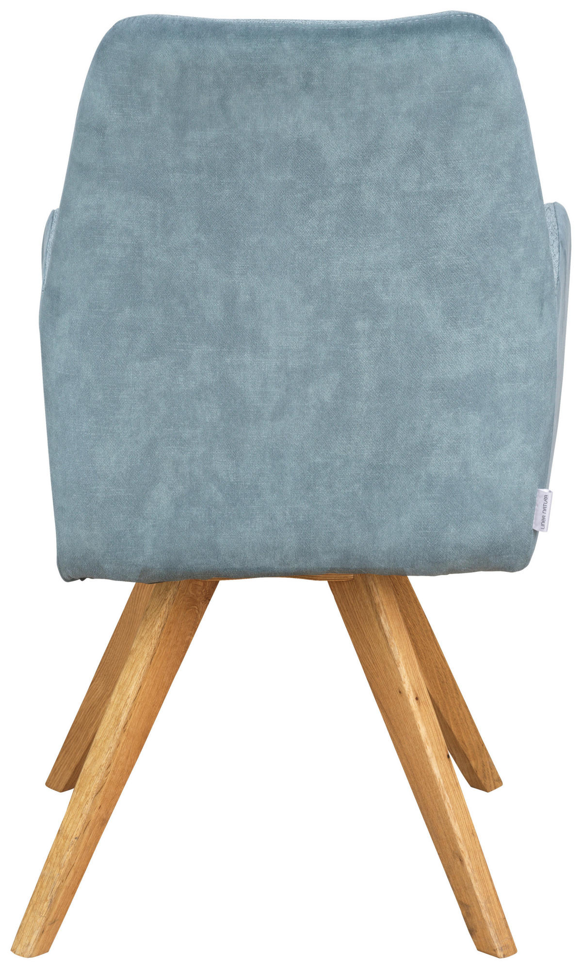 STOLICA S NASLONOM ZA RUKE  boje hrasta, boje žada  drvo, tekstil      - boje hrasta/boje žada, Konvencionalno, drvo/tekstil (61/88/69cm) - Linea Natura