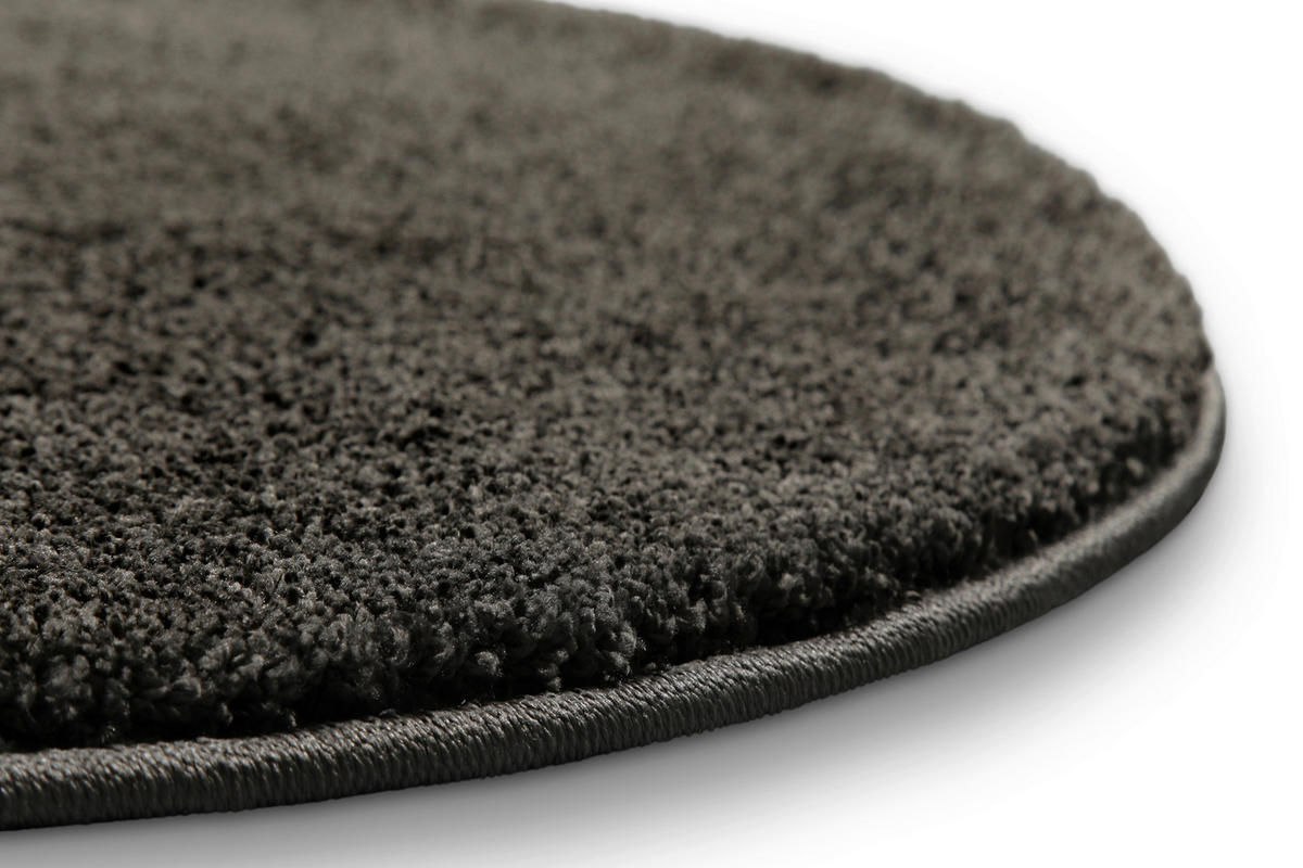 WEBTEPPICH 120 cm Nova Anthrazit  - Anthrazit, MODERN, Textil (120cm) - WECON HOME BASIC