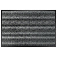 FUßMATTE  80/120 cm  Anthrazit  - Anthrazit, Basics, Kunststoff/Textil (80/120cm) - Esposa