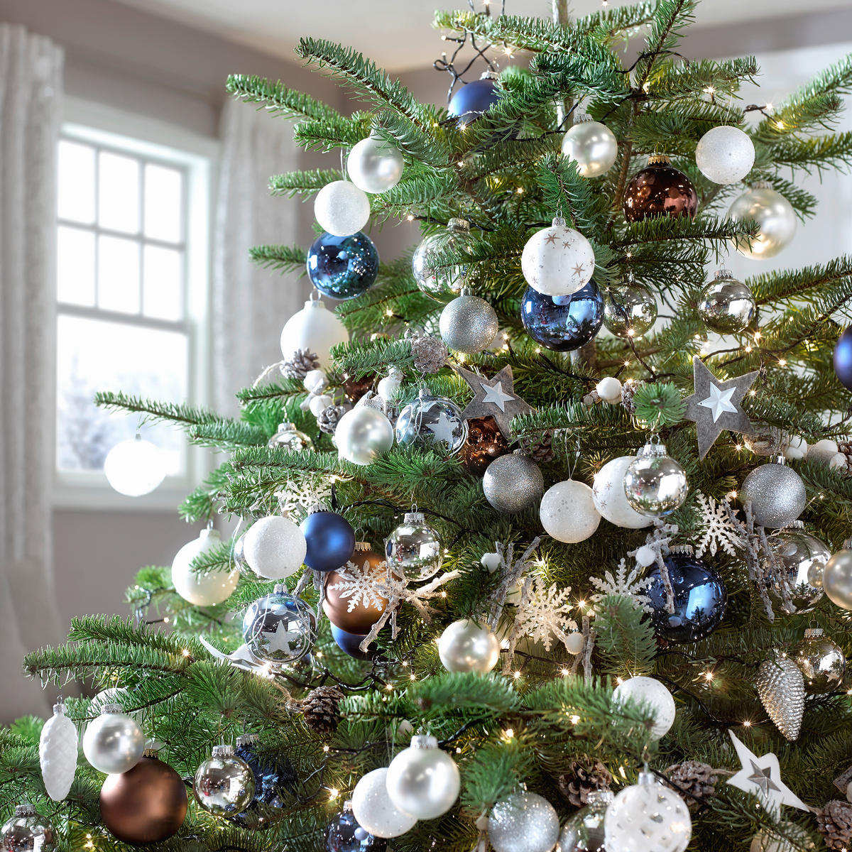 WEIHNACHTSBAUM 210 cm  - Grün, Lifestyle, Kunststoff/Metall (210cm) - X-Mas