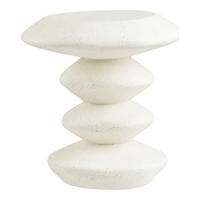 SIDOBORD i sten 36/36/45,5 cm  - vit, Basics, sten (36/36/45,5cm)