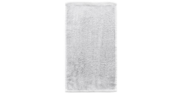 GÄSTETUCH 30/50 cm Silberfarben - Silberfarben, Design, Textil (30/50cm) - Ambiente