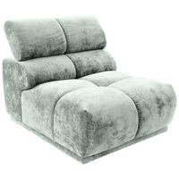 SOFAELEMENT in Flachgewebe Hellblau  - Hellblau, Modern, Textil (81/86/113cm) - MID.YOU
