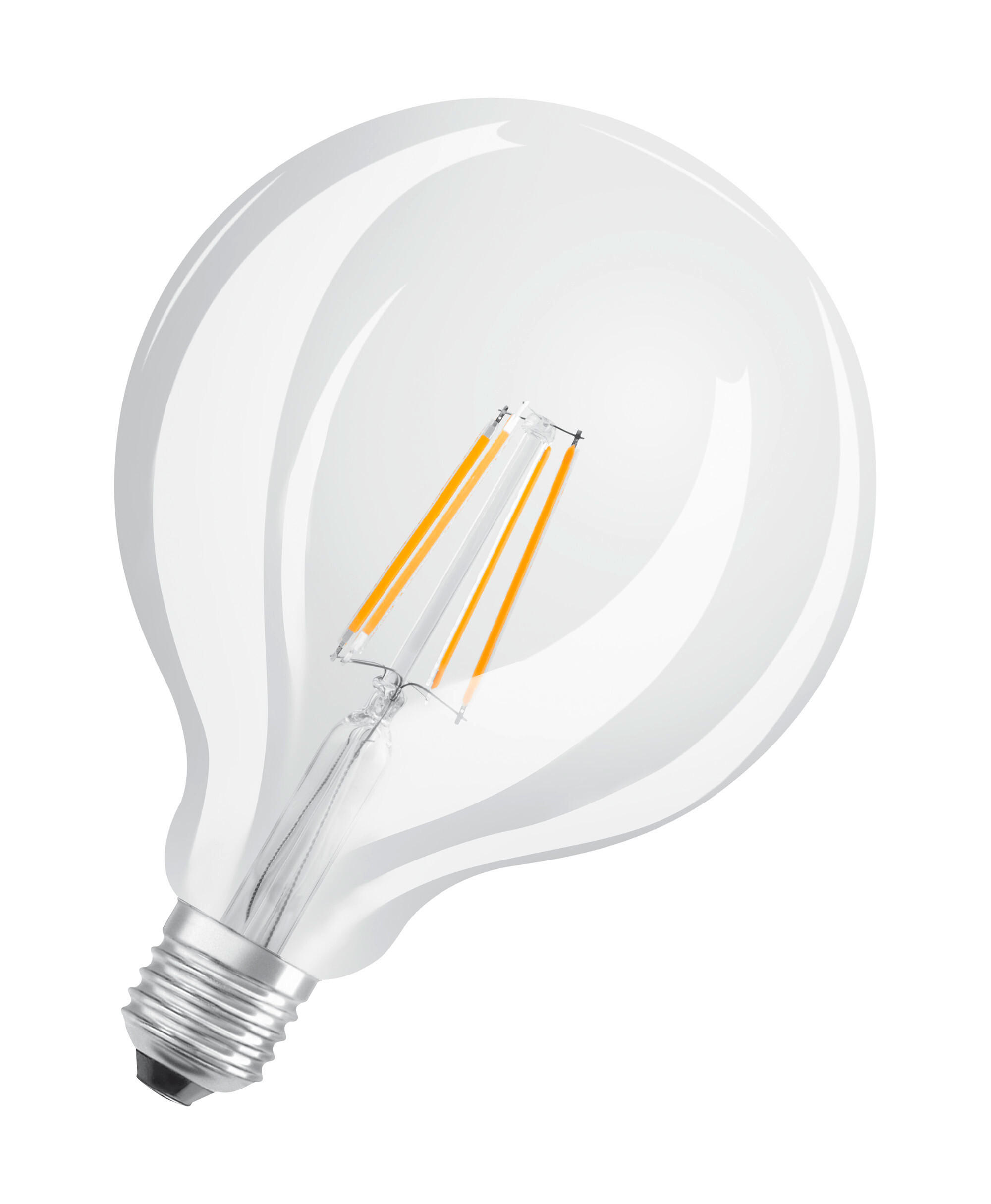 LED-LEUCHTMITTEL   E27 6,5 W 806 lm  - Klar, Basics, Glas (12,4/16,8cm) - Osram