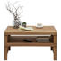 COUCHTISCH FRONT EICHE MASSIV Eiche furniert rechteckig Eichefarben - Eichefarben, KONVENTIONELL, Holz (90/59,2/50cm) - Cantus