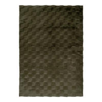 FLACHWEBETEPPICH 120/170 cm Grün rechteckig  - Grün, Basics, Textil (120/170cm) - Kayoom