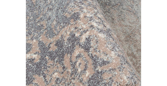 VINTAGE-TEPPICH 120/170 cm Palermo Braun, Türkis  - Türkis/Braun, Basics, Textil (120/170cm) - Novel