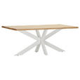 TISCHPLATTE      - Eichefarben, Design, Holz (200/100/4cm) - Landscape