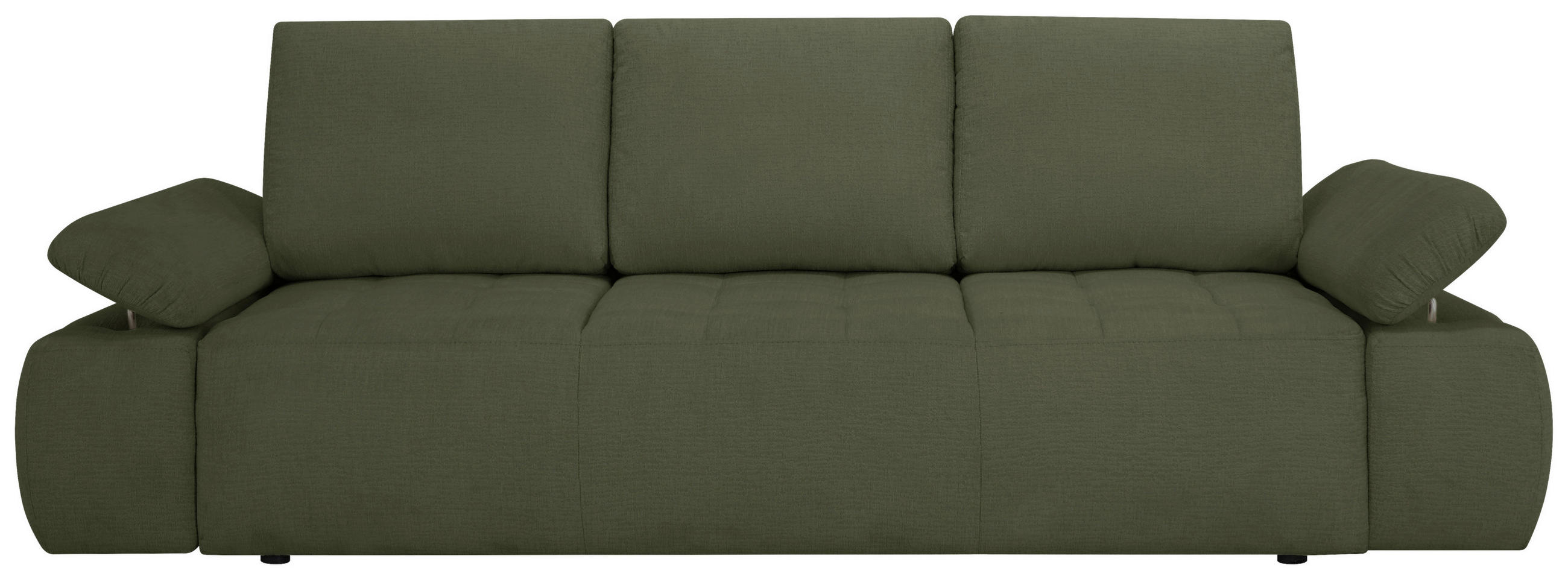 Mid.you Schlafsofa Grün 255x89x109 cm