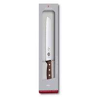 BROTMESSER  - Schlammfarben, Basics, Holz (33,4/2,7/1,4cm) - Victorinox