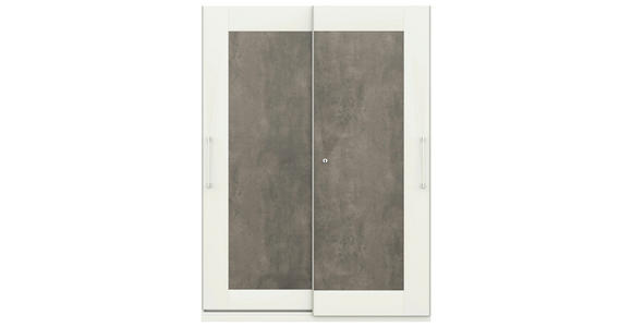 AKTENSCHRANK Weiß - Weiß, Basics, Holzwerkstoff (160/220,5/42,6cm) - Moderano