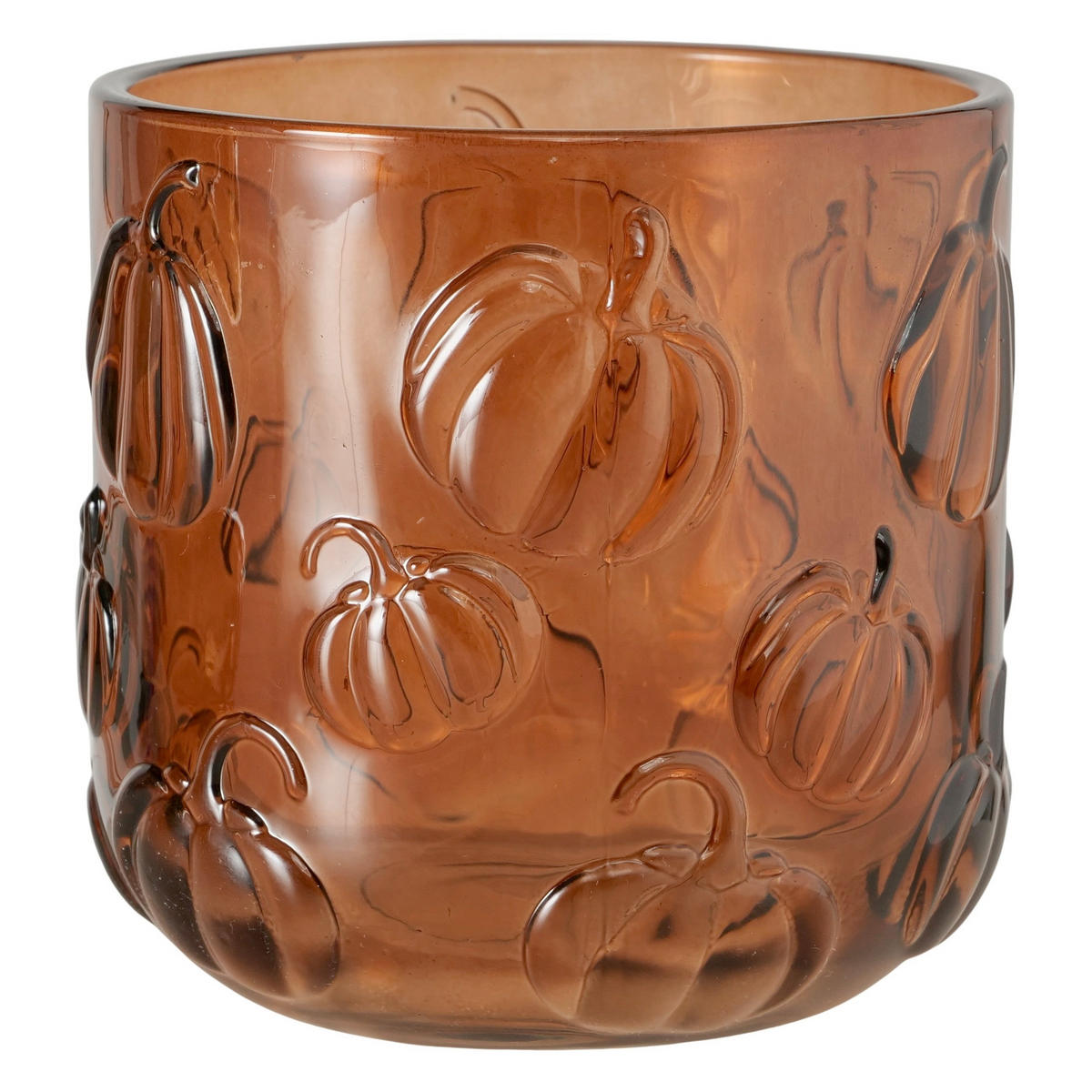 WINDLICHT - Beige/Terracotta, LIFESTYLE, Glas (9,6/10cm)