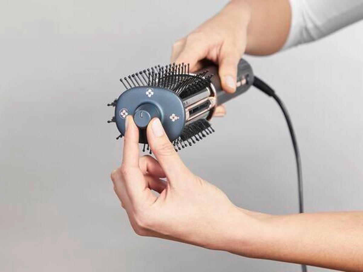 hajszárító, hajvasaló - fekete, Basics, műanyag (10cm) - Rowenta