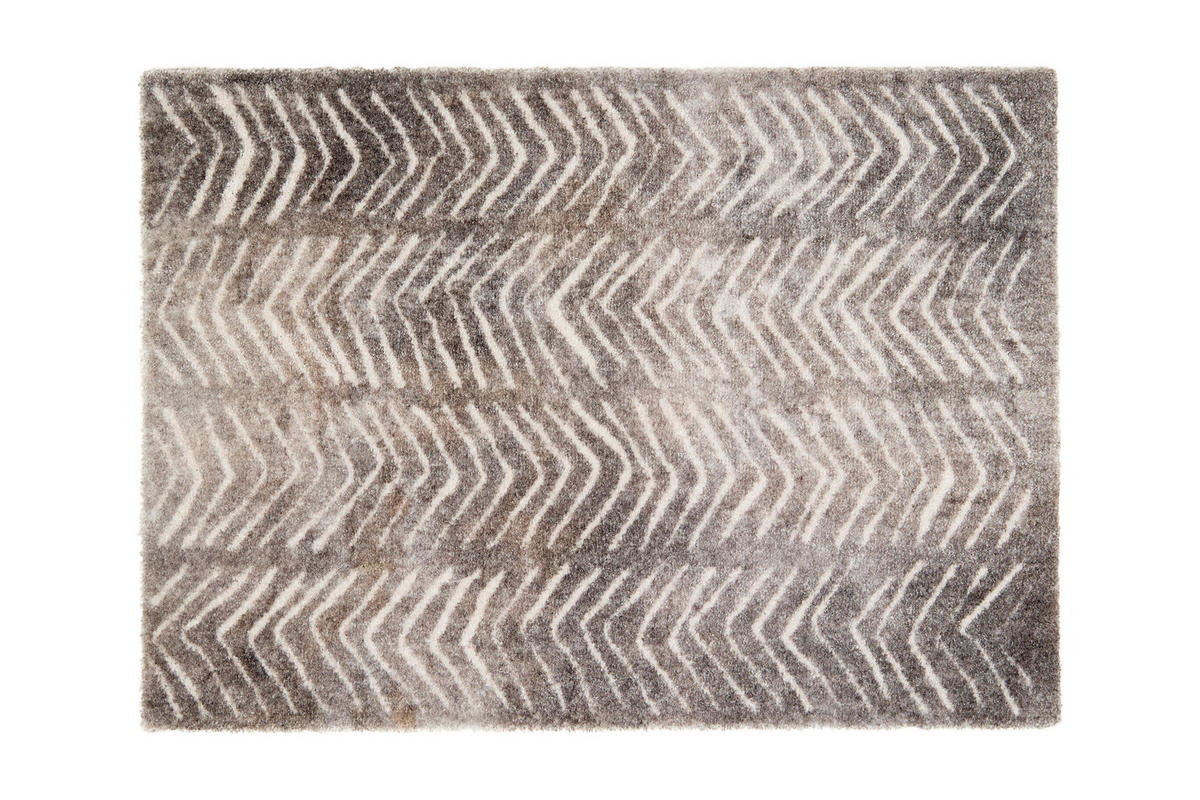FUßMATTE 50/70 cm Manhattan  - Taupe/Creme, Design, Textil (50/70cm) - Schöner Wohnen