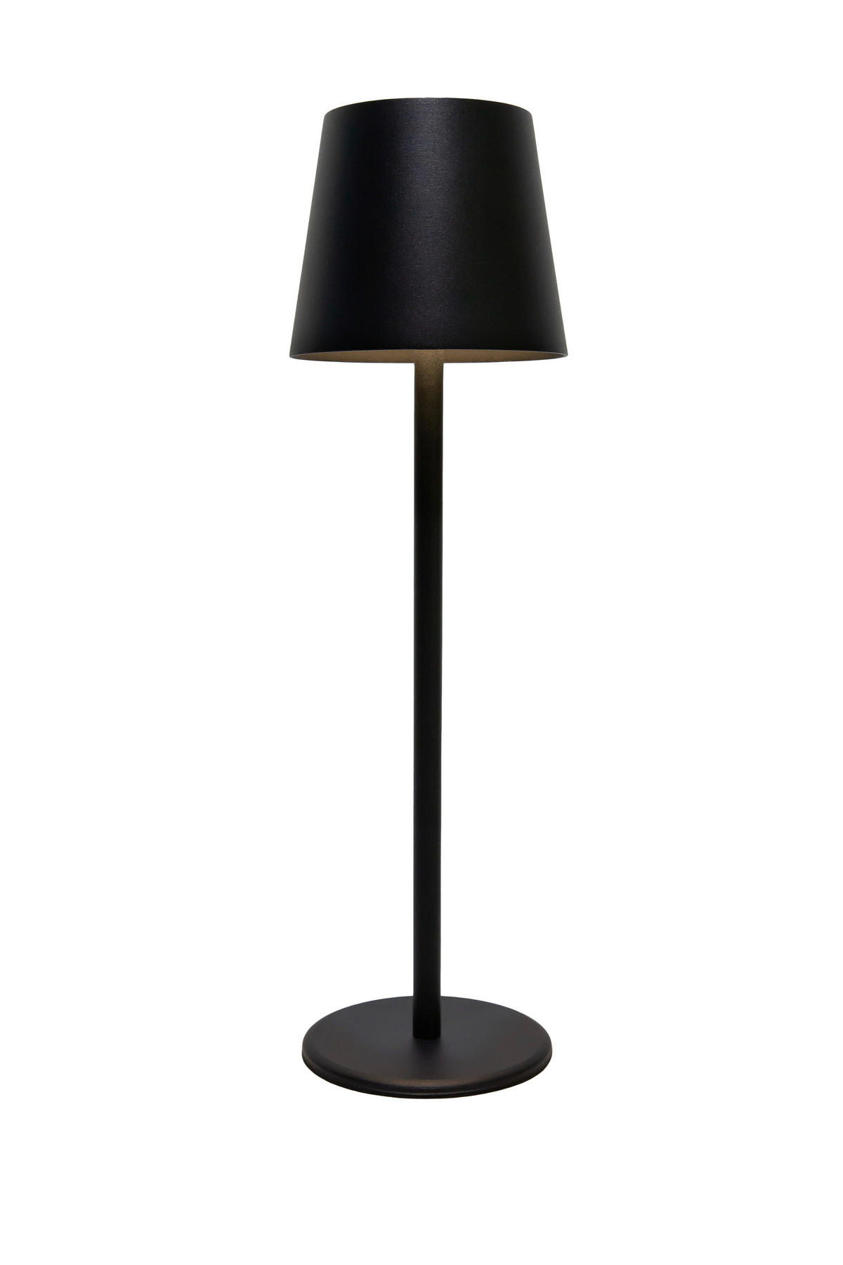 STOLNÍ LAMPA NA BATERIE 11,5/36 cm - černá, Design, kov/plast (11,5/36cm) - Novel