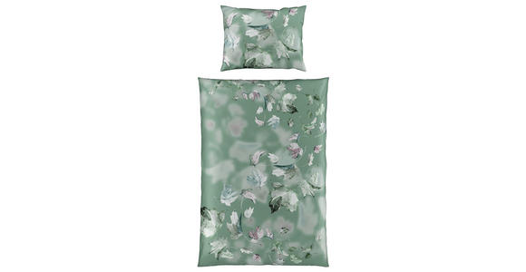 BETTWÄSCHE 140/200 cm - Grün, KONVENTIONELL, Textil (140/200cm) - Esposa