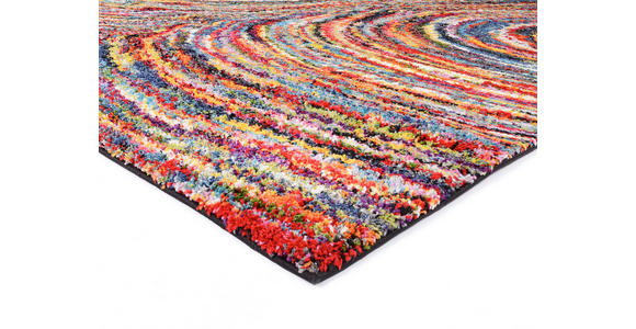 LÄUFER 80/250 cm Color Face Multicolor, Orange, Rot  - Rot/Multicolor, KONVENTIONELL, Textil (80/250cm) - Novel