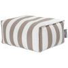 OUTDOORSITZSACK 100 l  - Taupe/Weiß, LIFESTYLE, Textil (65/35/55cm)