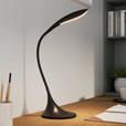 SCHREIBTISCHLEUCHTE Propus 22/17/37,5 cm  - Schwarz, Basics, Kunststoff (22/17/37,5cm) - Novel