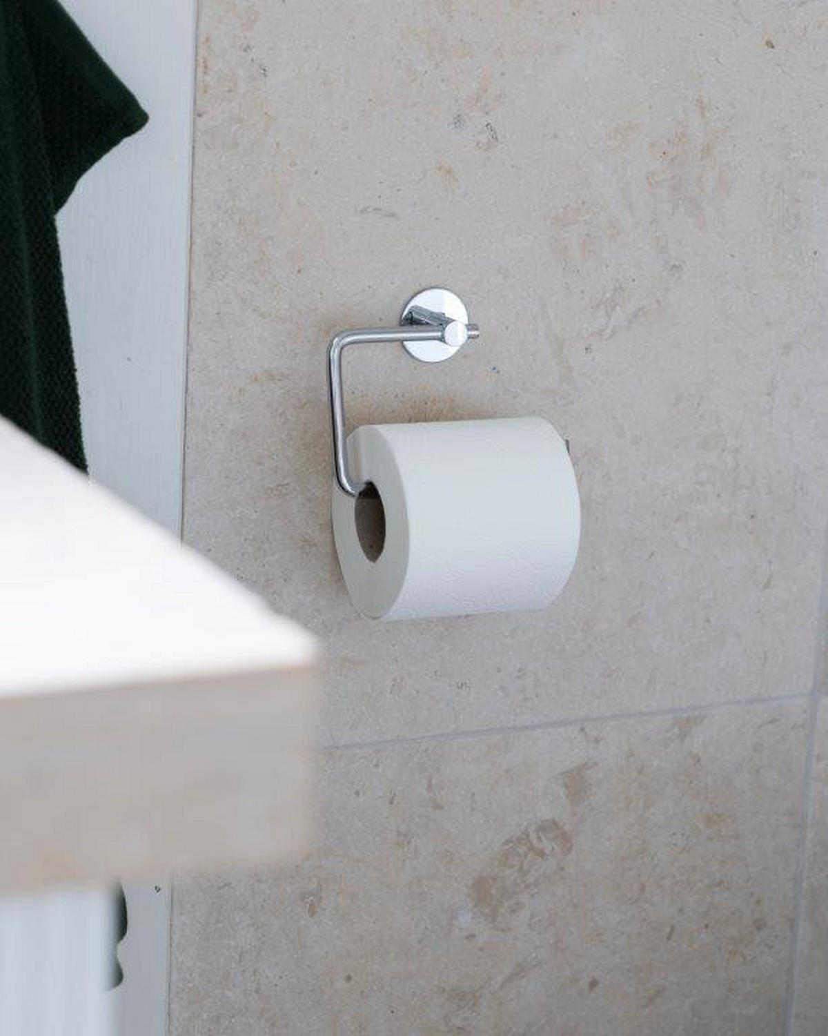 DRŽALO ZA TOALETNI PAPIR - barve kroma, Basics, kovina (13,6/10/3cm) - Smedbo