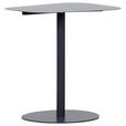 BEISTELLTISCH 50/38/50 cm Grau organisch  - Grau, Design, Metall (50/38/50cm) - Landscape