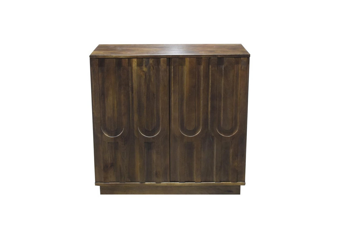 SIDEBOARD  in 85/80/40 cm  - Dunkelbraun/Braun, KONVENTIONELL, Holz (85/80/40cm) - Livetastic