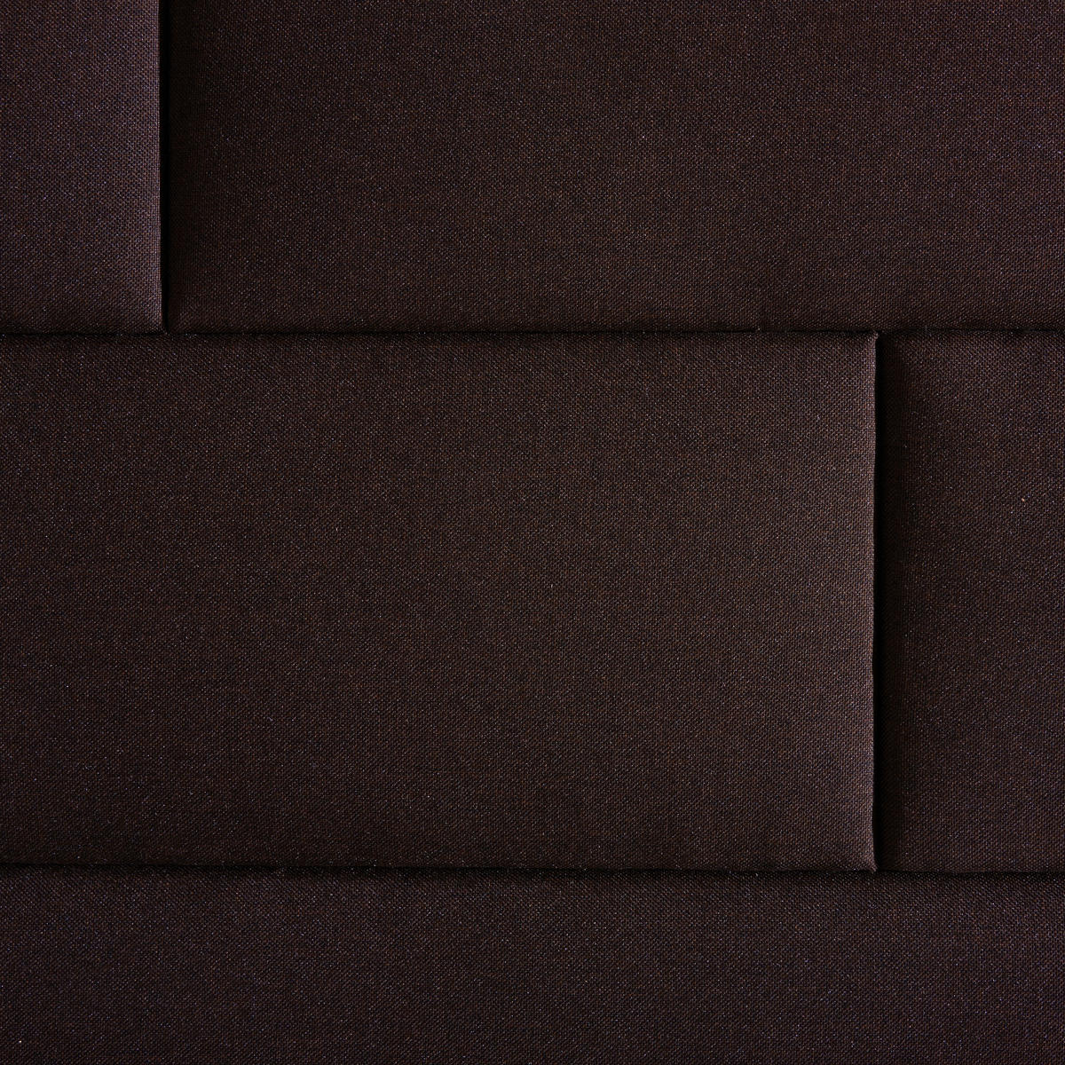 BOXSPRINGBETT 100/200 cm  in Dunkelbraun  - Wengefarben/Dunkelbraun, Konventionell, Textil (100/200cm) - Carryhome