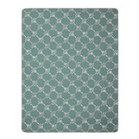 WOHNDECKE CORNFLOWER ALLOVER 150/200 cm  - Türkis, Design, Textil (150/200cm) - Joop!