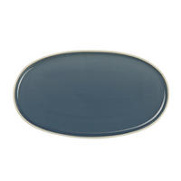 PLATTE  28,5/16 cm   - Graublau, Basics, Keramik (28,5/16cm) - ASA