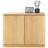 KOMMODE Erle teilmassiv Erlefarben - Erlefarben/Alufarben, KONVENTIONELL, Holz/Metall (97/78/41cm) - VENDA