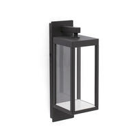 AUßENWANDLEUCHTE 12/17/38 cm   - Dunkelgrau, Design, Metall (12/17/38cm)