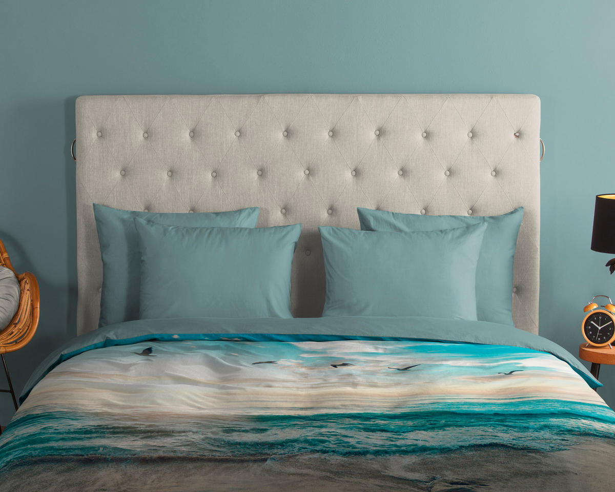 WENDEBETTWÄSCHE Good Morning Renforcé 140/200 cm  - Multicolor, Design, Textil (140/200cm)