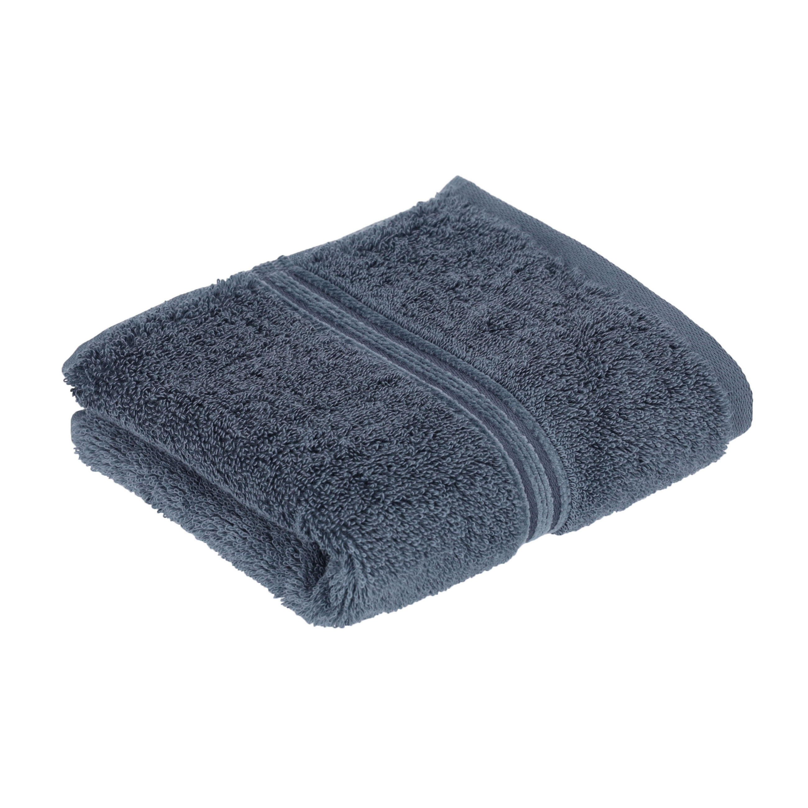 GÄSTETUCH Vienna Style Supersoft Anthrazit 30/50 cm  - Anthrazit, Basics, Textil (30/50cm) - Vossen