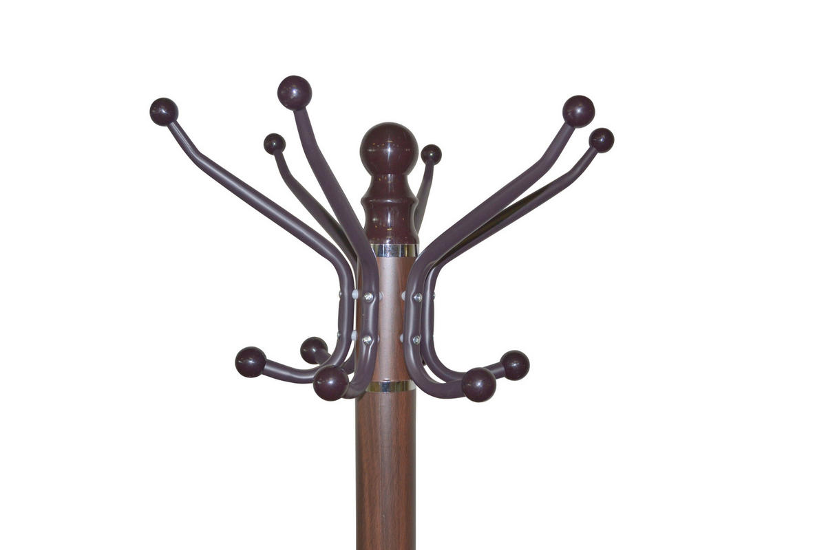 KLEIDERSTÄNDER in Braun 47/47/176 cm   - Braun, Design, Stein/Metall (47/47/176cm) - MID.YOU