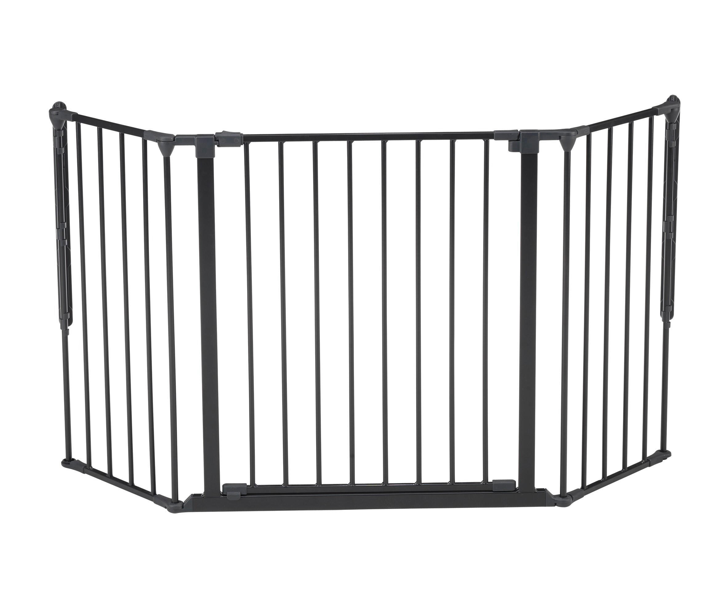 TREPPENSCHUTZGITTER 146/70,5 cm  - Schwarz, Basics, Metall (146/70,5cm) - Baby Dan