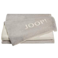WOHNDECKE Uni Doubleface 150/200 cm  - Beige/Hellgrau, Basics, Textil (150/200cm) - Joop!