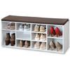 SCHUHBANK 103,5/48/29,5 cm  - Weiß, MODERN, Holzwerkstoff (103,5/48/29,5cm) - Kesper