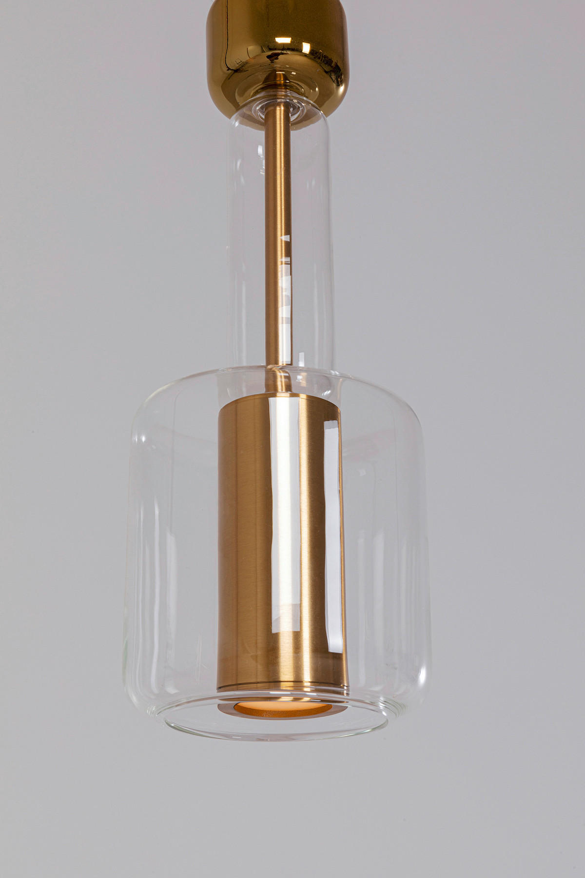 HÄNGELEUCHTE Candy Bar 13/60/13 cm   - MODERN, Glas/Metall (13/60/13cm) - Kare-Design