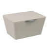 LÅDA MED LOCK  14/10/19 cm  - taupe, Basics, plast (14/10/19cm)