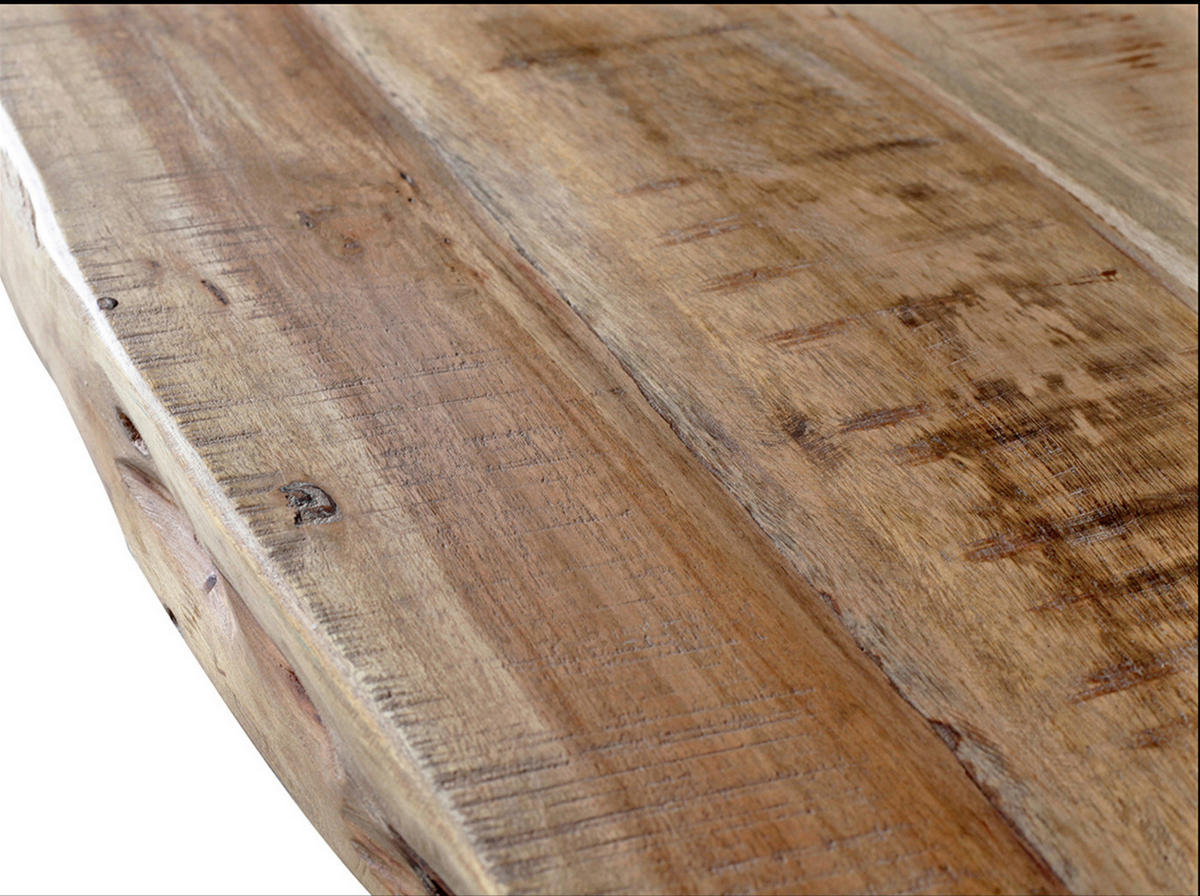 ESSTISCH in Holz, Metall 200/100/76 cm   - Anthrazit/Akaziefarben, LIFESTYLE, Holz/Metall (200/100/76cm) - Landscape