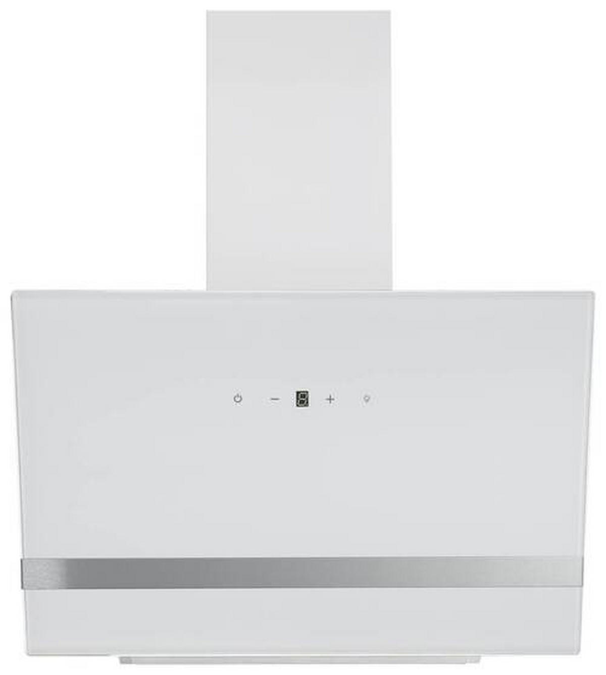 DUNSTABZUGSHAUBE CH24060WAM  - Weiß, Trend, Glas/Metall (59,5/74,2-109,2/38,5cm) - Respekta