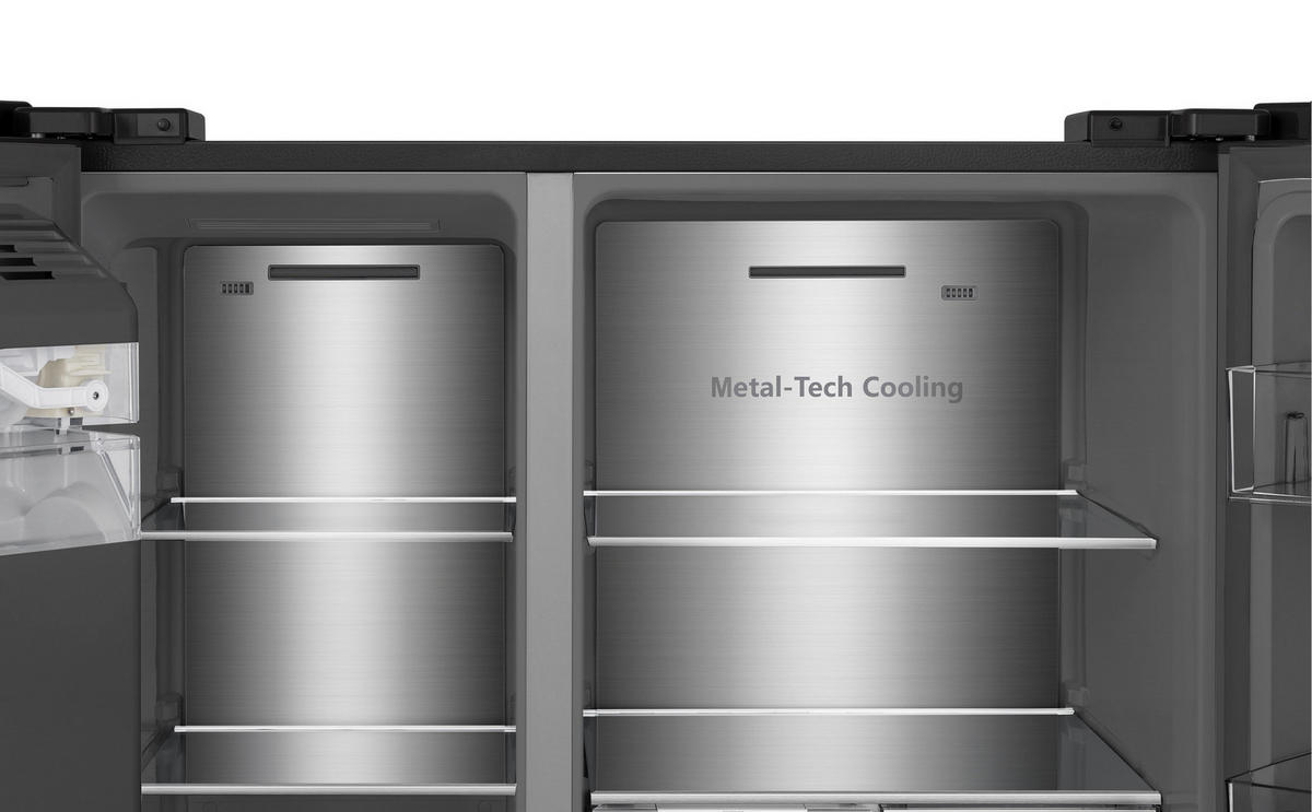 SIDE-BY-SIDE 91/179/73 cm RS9P628GPFE  - Schwarz, Trend (91/179/73cm) - Hisense