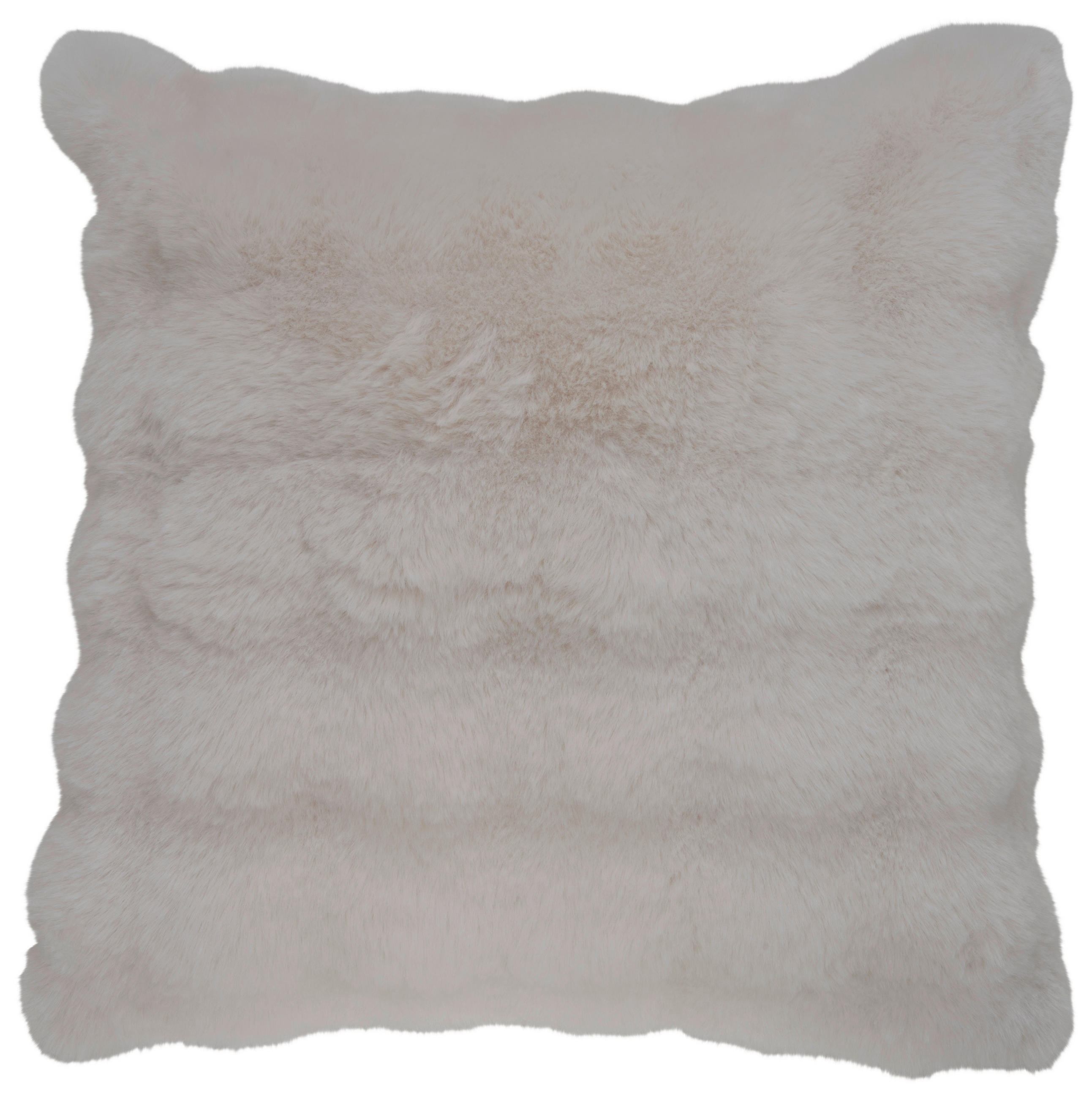 FELLKISSENBEZUG 50/50 cm  - Ecru, Basics (50/50cm) - Novel