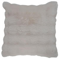FELLKISSENBEZUG 50/50 cm  - Ecru, Basics (50/50cm) - Novel