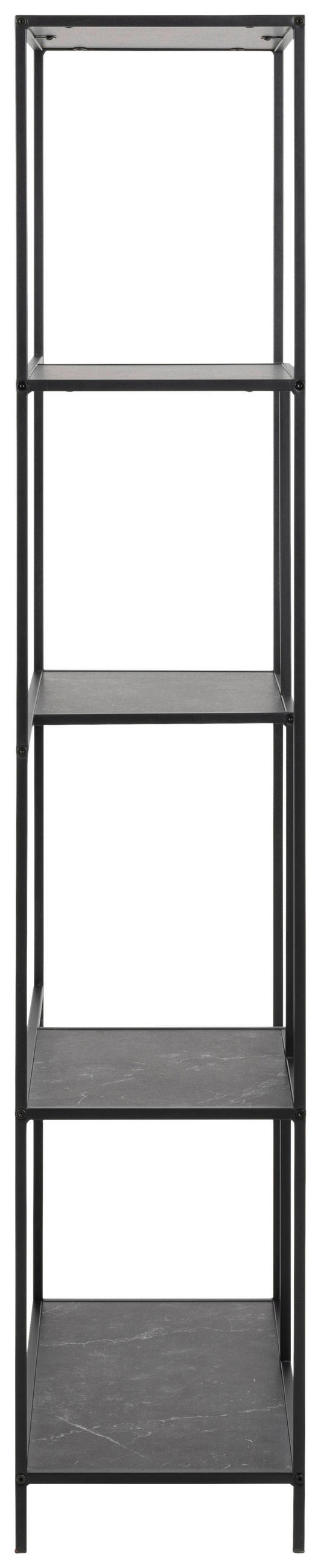Thumbnail - Xxxl Regal, Schwarz, Holzwerkstoff, 5 Fächer, 72x170x32 cm, in verschiedenen Größen erhältlich, Wohnzimmer, Regale, Büch...