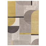 WEBTEPPICH Avantgarde  - Gelb/Grau, Trend, Textil (135/200cm) - Novel