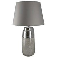 LED-DEKOLEUCHTE - Silberfarben/Grau, Basics, Keramik (30/30/52cm)